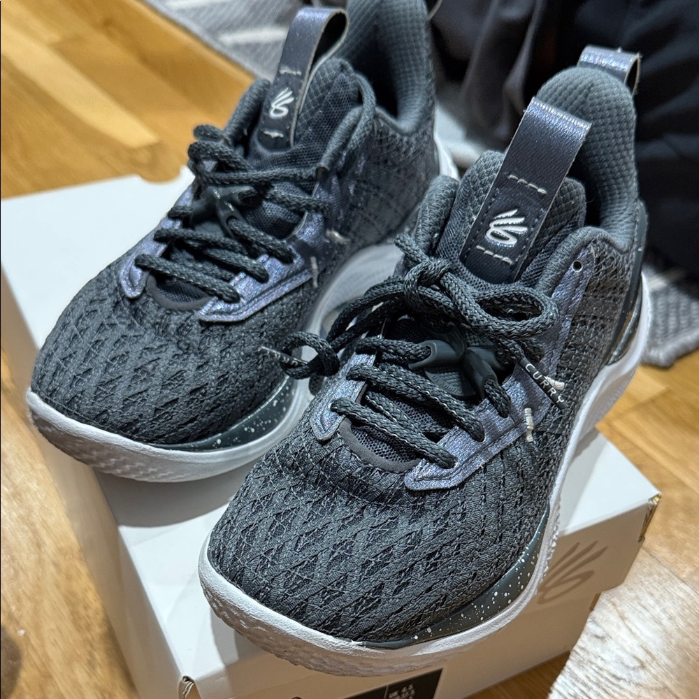 Nike Charcoal and White Athletic Sneakers